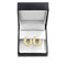 Small Channel Set Cubic Zirconia Huggie Hoop Earrings for Women in Yellow Gold Plated 925 Sterling Silver