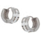 Aubrey Lee Stainless Steel Huggie Hoop Earrings