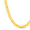 Structure Yellow Gold Plated Brass 6mm 24" Mariner Chain Necklace