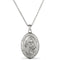 My Bible Stainless Steel Saint Jude Medallion Necklace