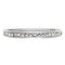 Lumineux 1/10 Cttw Diamond Accent Wedding Band in Sterling Silver