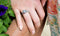 Lesa Michele Cubic Zirconia Halo Three Stone Ring