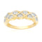 Lumineux Diamond Accent Rings in Brass