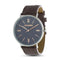 Steve Madden Round Dial Mens Watch with Buckle Strap