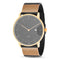 Steve Madden Black Dial with Rose Gold Plated Case and Mesh Strap Watch