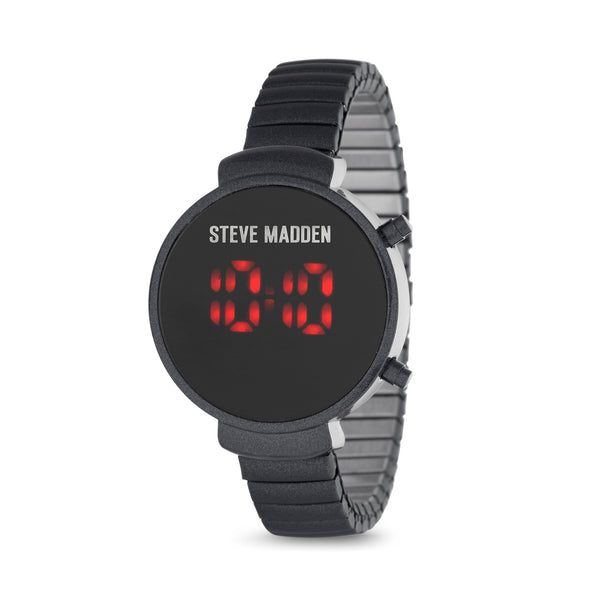 Steve Madden LED Adjustable Link Band Watch