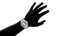 Steve Madden Men's Silver Plated Blue Dial Watch with Multi Bracelets Set